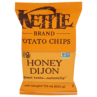 Kettle Honey Dijon Cooked Potato Chips - 7.5 Ounce