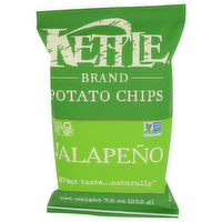 Kettle Jalapeno Cooked Potato Chips - 7.5 Ounce