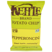 Kettle Pepperoncini Cooked Potato Chips - 7.5 Ounce