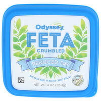 ODYSSEY Feta Crumbled Reduced Fat Cup - 4 Ounce
