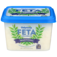 Odyssey Feta Cheese Crumbles - 6 Ounce