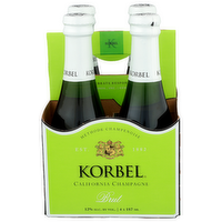 Korbel Brut - 187 ml - 4 Count