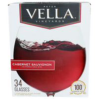 Peter Vella Vineyards Cabernet Sauvignon - 0.147 Liter - 34 Count