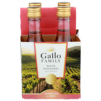 Gallo Family Refreshing & Sweet White Zinfandel - 187.5 ml - 4 Count