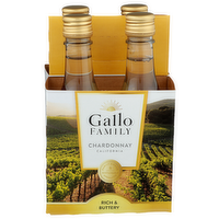 Gallo Family Chardonnay Wine - 187.5 ml - 4 Count