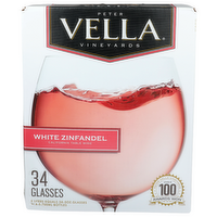 Peter Vella Vineyards California Table Wine White Zinfandel - 5 Liter