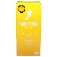 Barefoot Pinot Grigo Wine - 0.75 Liter - 4 Count