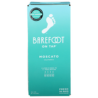 Barefoot On Tap Moscato - 0.75 Liter - 4 Count