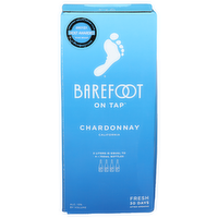 Barefoot Chardonnay Wine - 0.75 Liter - 4 Count