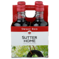 Sutter Home Sweet Red Wine - 187 ml - 4 Count