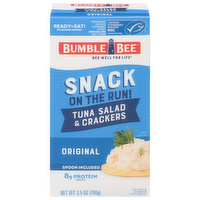 Bumble Bee With Crackers Snack On The Run! Original Tuna Salad & Crackers - 3.5 Ounce