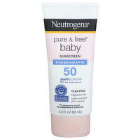 Neutrogena Pure & Free Baby Sunscreen - 3 Fluid Ounce