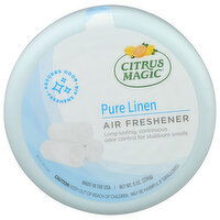 Citrus Magic Pure Linen Odor Absorbing Solid Air Freshener - 8 Ounce - 1 Count