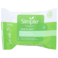Simple Cleansing Wipes - 25 Count