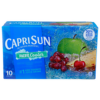 Caprisun Mixed Fruit Flavored Pacific Cooler Juice Drink Blend - 6 Fluid Ounce - 10 Count