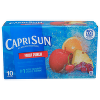 Caprisun Fruit Punch - 6 Fluid Ounce - 10 Count