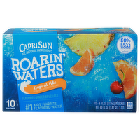 Caprisun Tropical Tide Roarin' Water - 6 Fluid Ounce - 10 Count