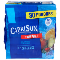Capri Sun Fruit Punch Juice Drink Blend From Concentrate - 6 Fluid Ounce - 30 Count