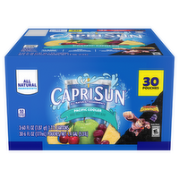 Capri Sun Pacific Cooler Mixed Fruit Flavored Juice Drink Blend, Box, Pouches - 10 Count
