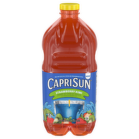 Capri Sun Strawberry Kiwi Flavored Juice Drink Blend From Concentrate With Other Natural Flavors, Bottle - 64 Fluid Ounce