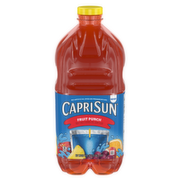 Capri Sun Fruit Punch Flavored Juice Drink Blend, Bottle - 64 Fluid Ounce