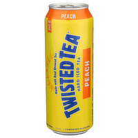 Twisted Tea Peach Hard Iced - 24 Fluid Ounce