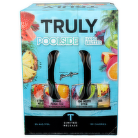 Truly Strawberry Melon Fizz, Orange Peach Kiwi Mojito Style & Piña Colada Poolside Hard Seltzer Fizz, & Piña - 12 Fluid Ounce