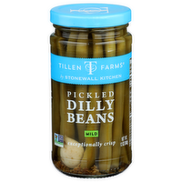 Tillen Farms Mild Pickled Dilly Beans - 12 Ounce