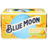 Blue Moon Mango Wheat Ale With And Natural Flavors - 12 Fluid Ounce - 6 Count