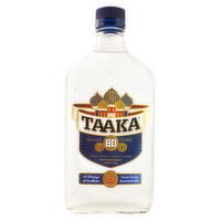 Taaka Vodka, Glass Bottle 80 Proof - 375 ml