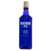 Platinum 7X Distilled Extra Smooth Vodka 80 Proof - 750 ml