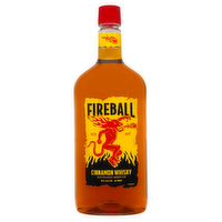 Fireball Red Hot Cinnamon Blended Whisky 66 Proof - 1.75 Liter