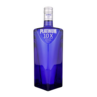 Platinum 10X Vodka, 1.75l 80 Proof - 1.75 Liter