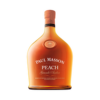 Paul Masson Grande Amber Peach Brandy, 54 Proof - 750 ml