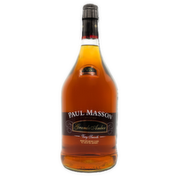 Paul Masson Grand Amber Very Smooth Brandy 80 Proof - 1.75 Liter