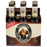 Franziskaner Weissbier Naturtrub Premium Hefe - 12 Fluid Ounce - 6 Count