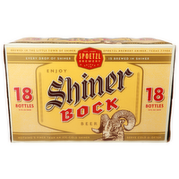 Shiner Bock Spoetzl Brewery Beer - 12 Fluid Ounce - 18 Count