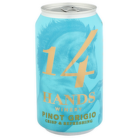 14 Hands White Wine Pinot Grigio - 355 ml