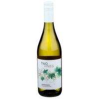 Two Vines Chardonnay Wine - 750 ml