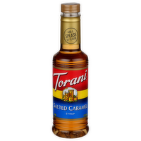 Torani First Comes The Sweet And Then Salty. This Syrup Keeps You On Your Toes. Rich Buttery Caramel Kicks Things Off. Just When Thought That Was It, a Touch Of Saltiness Appears – Ride Continues. Hop Enjoy. 4pk Salted 431392 - 12.7 Fluid Ounce