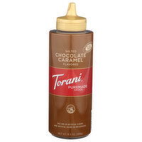 Torani Chocolate Flavored Puremade Salted Choc Caramel Sauce 791281 - 16.5 Ounce