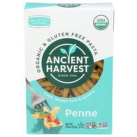ANCIENT HARVEST Corn, Brown Rice & Quinoa Pasta ’s Organic & Gluten Free Penne - 9.6 Ounce