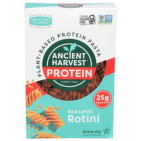 Ancient Harvest Pasta Plant-Based Protein Red Lentil Rotini Veggie - 8 Ounce