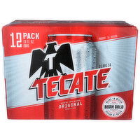 Tecate Beer 12 Pk Cans - 12 Fluid Ounce - 12 Count