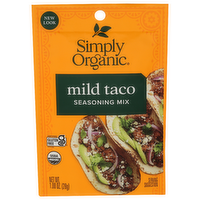Simply Organic Mild Taco Seasoning Mix - 1 Ounce