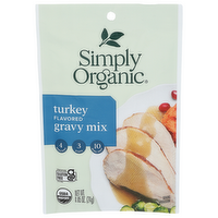 Simply Organic Turkey Flavored Gravy Mix - 0.213 Ounce - 4 Count