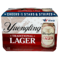 Yuengling Traditional Lager Original Amber Beer - 12 Fluid Ounce - 12 Count