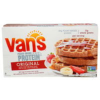 VAN'S Frozen Waffle Protein Totally Original - 1.5 Ounce - 6 Count