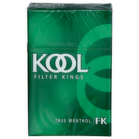 Kool True Menthol Filter Kings Box Cigarettes - 20 Count