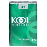 Kool True Menthol Filter Kings Cigarettes - 20 Count